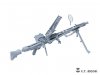 E.T. Model P06-001 WWII German Mg42 Machine Gun & Ammo Box (3D Printed) 1/6